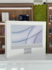 PC iMac 24" (2021) Apple M1, 24", Retina 4.5K, 16GB RAM, 256GB SSD, 8-core GPU, Silver
