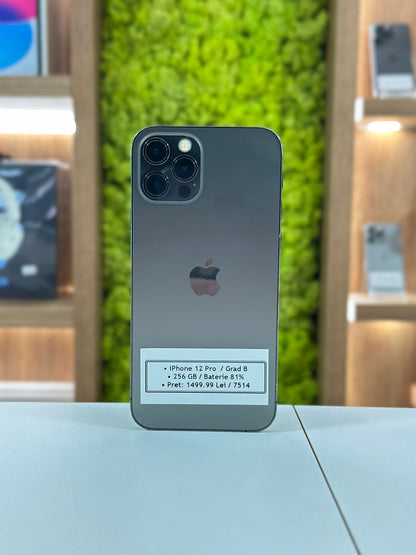 iPhone 12 Pro , 256 GB , Baterie 81% , Graphite