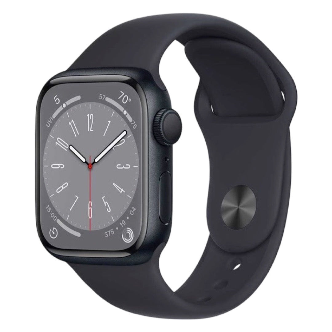 Apple Watch 8 (2022), GPS, 45 MM, Baterie 100%, Midnight