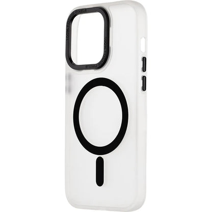 Husa MagSafe OBALME Misty Keeper pentru iPhone 14 Pro,  Transparent