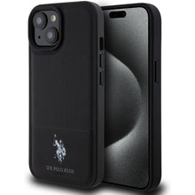 Husa U.S Polo  pentru iPhone 15, Negru
