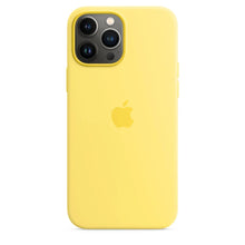 Husa iPhone 13 Pro Apple cu MagSafe ,Silicon - Culoare Lemon Zest