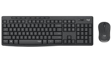 Set tastatura si mouse wireless MK295 ,Layout Francez, Logitech, Negru , AZERTY