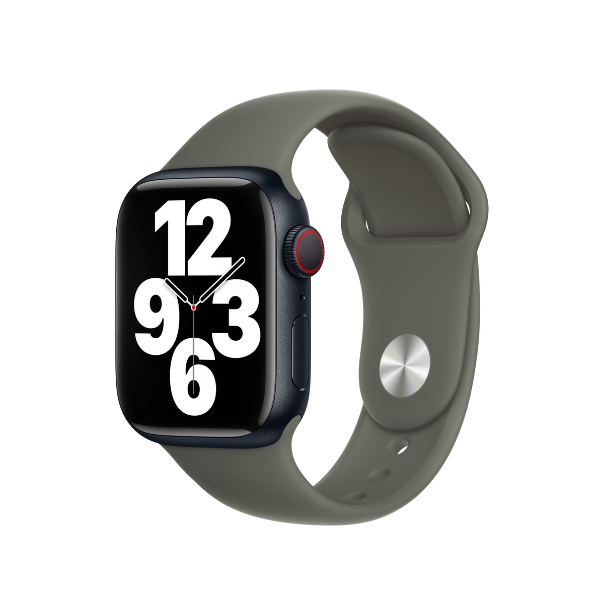 Curea pentru Apple Watch 41mm, Sport Band, Olive