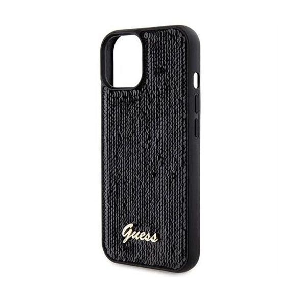 Husă GUESS pentru iPhone 13 / 14 / 15, Negru