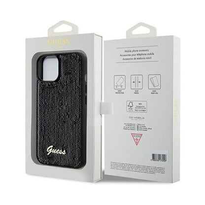 Husă GUESS pentru iPhone 13 / 14 / 15, Negru