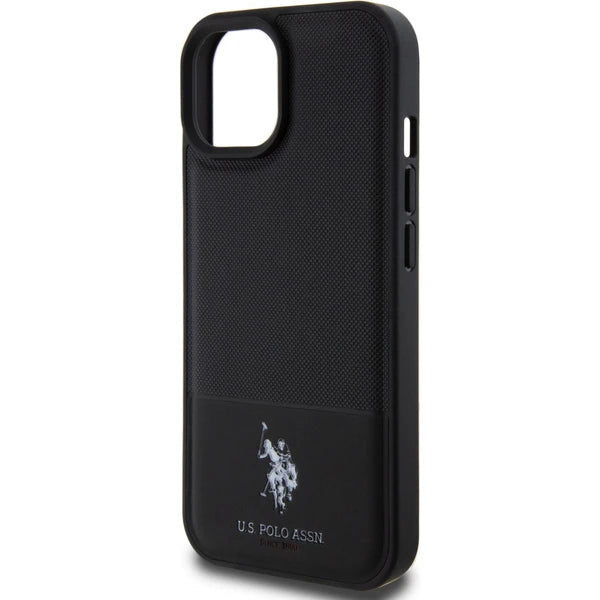 Husa U.S Polo  pentru iPhone 15, Negru