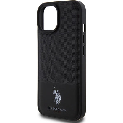 Husa U.S Polo  pentru iPhone 15, Negru