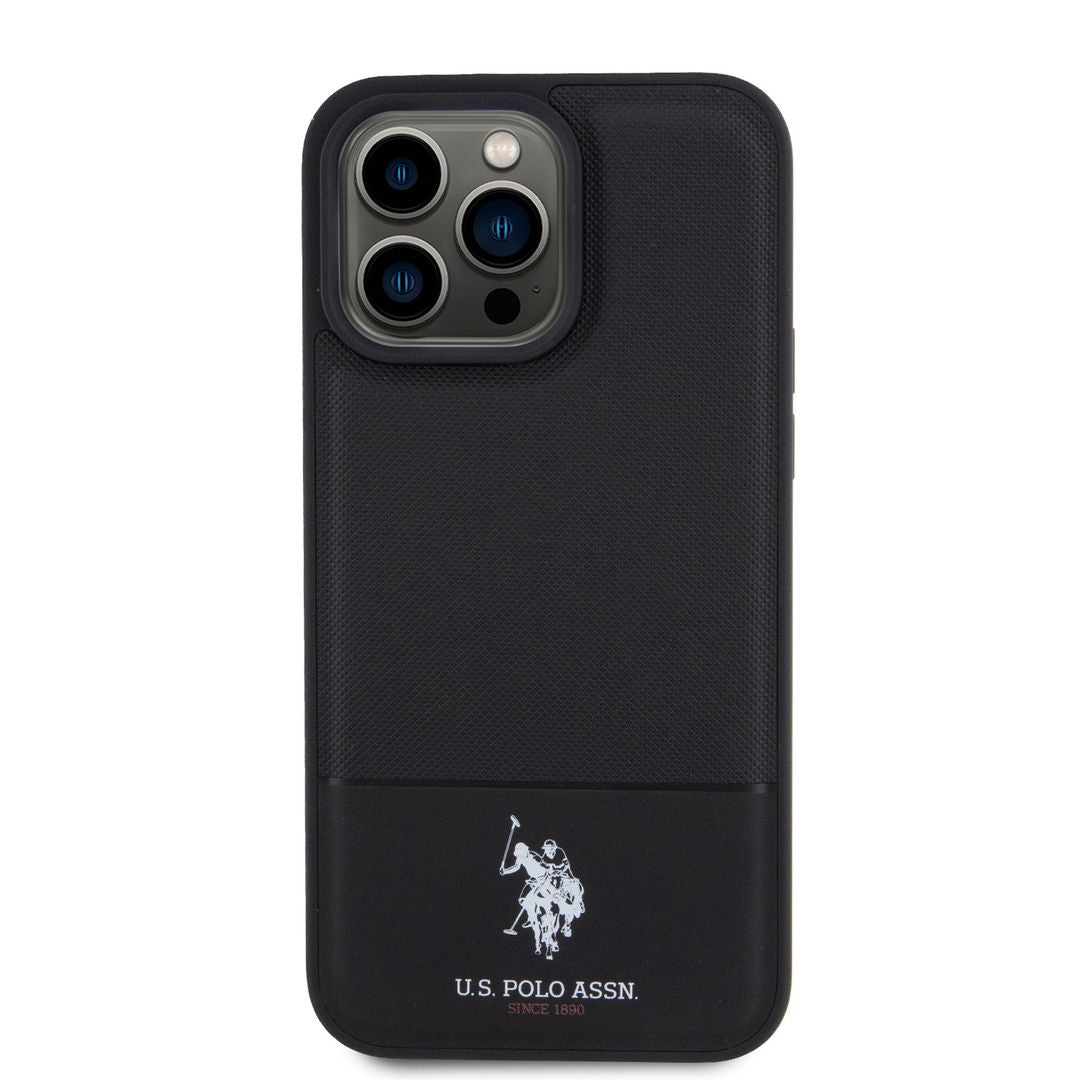 Husa U.S Polo Assn pentru iPhone 15 Pro, Negru
