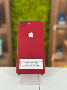 iPhone 8 Plus, 64GB, Red, Baterie 75%