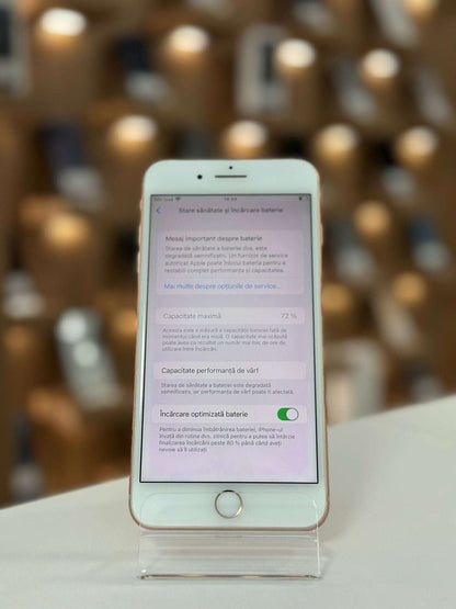 iPhone 8 Plus, 64GB,  Baterie 72% , Gold Rose