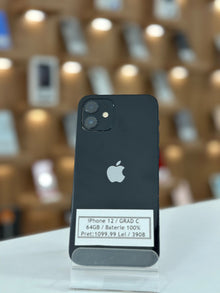 iPhone 12, 64GB, Baterie 100%, Black