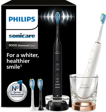 RESIGILAT: Periuta electrica Philips Sonicare DiamondClean 9000 , Black, White