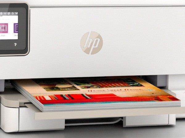 Imprimanta Multifunctionala HP ENVY Inspire 7220e, Wireless, Color, A4, Duplex, Touchscreen, Wi-Fi cu auto-reparare, 3 luni de Instant Ink incluse, HP+, Alb