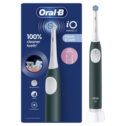Periuta dinti electrica Oral-B iO 2, 3 moduri curatare, negru
