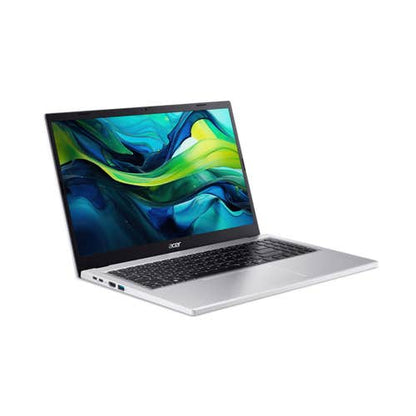 Laptop Acer Aspire Go 15 AG15-71P Procesor Intel® Core™ i5-1334U 12M Cache, up to 4.60 GHz 15.6" FHD, 16GB, 512GB SSD, Intel Iris Xe Graphics, Argintiu
