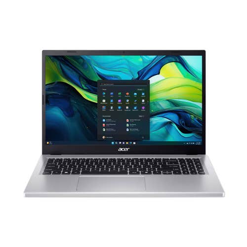 Laptop Acer Aspire Go 15 AG15-71P Procesor Intel® Core™ i5-1334U 12M Cache, up to 4.60 GHz 15.6" FHD, 16GB, 512GB SSD, Intel Iris Xe Graphics, Argintiu