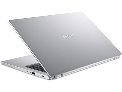 FIXLY l  Acer Laptop ACER Aspire 3 (A315-58-59FM), cu display de 15,6 inch, Intel® Core™ i5, procesor i5-1135G7, 8 GB RAM, 512 GB SSD, Intel® Iris® Xe, Argintiu, Windows 11 Home (64 Bit)