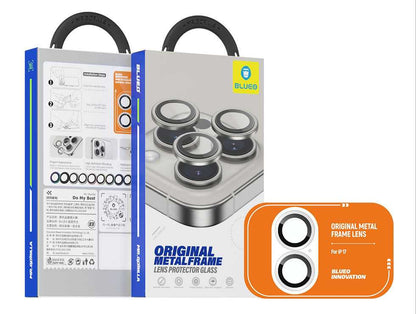 Protecție de cameră Blueo 9H pentru iPhone 17 Pro/Pro Max, transparentă
