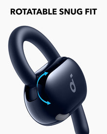 Casti wireless Open-Ear Anker Soundcore V20i, Autonomie 36 ore, IP55, Bluetooth 5.4, Albastru