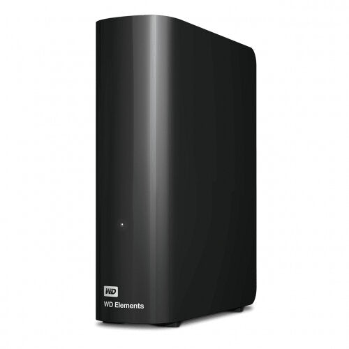 RESIGILAT: Western Digital Elements Desktop external hard drive 22 TB,  Black