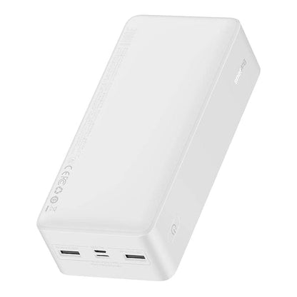 Baterie externa 30000mAh, 15W - Baseus - White.