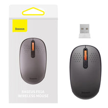 FIXLY l  Baseus Mouse Wireless F01A (B01055502833-00) - Bluetooth 5.0, 1600DPI - Frosted Gray