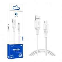 Cablu de Date cu Mufe USB, Micro-USB, 1m - Lito (LD06V) - White