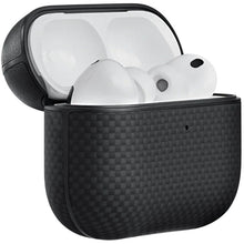 Carcasa MagEZ pentru AirPods Pro 3, Fibra de Aramida, Negru/Gri