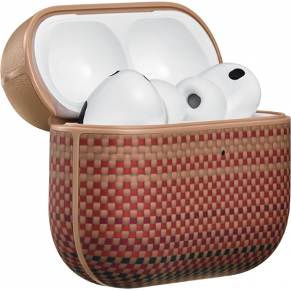 Carcasa MagEZ pentru AirPods Pro 3, Fibra de Aramida, Sunset
