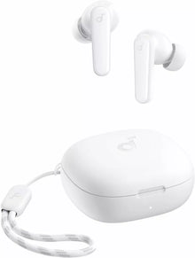 Casti True Wireless Anker SoundCore R50i, Bluetooth 5.3, autonomie 30H, Alb