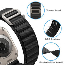 Curea keepON, Nylon Braided Sport Band for Apple Watch Ultra 2, Ultra 49mm