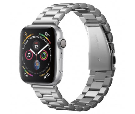 Curea Metalica pentru Apple Watch 49/ 45/ 44/42 MM, Silver