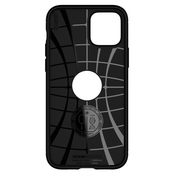 Husa Spigen Rugged Armor pentru iPhone 12/12 Pro, Negru