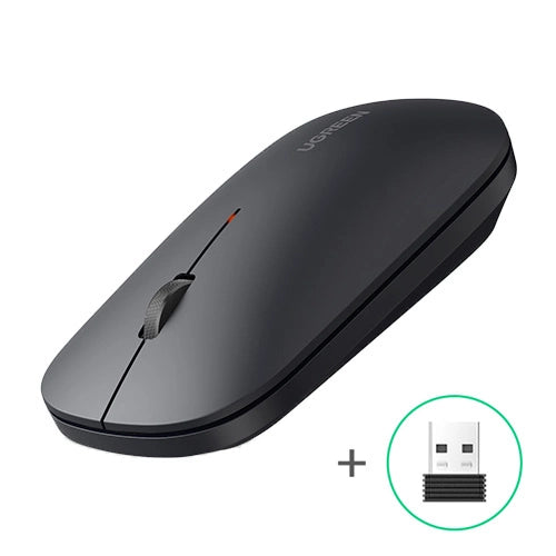 Mouse wireless portabil Ugreen, USB, negru