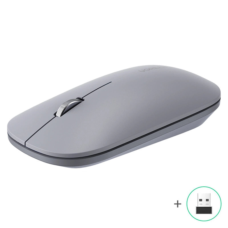 Mouse wireless portabil Ugreen, USB, gri