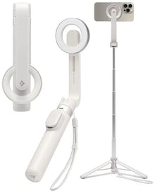 Spigen MagSafe selfie stick cu trepied, dune beige (AMP07657)