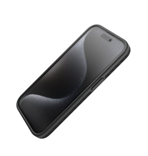 Husa Vetter iPhone 15 Pro Max, Clip-On Compatibil MagSafe, Aramid Fiber, Hybrid Kevlar, Enhanced Protection, Negru