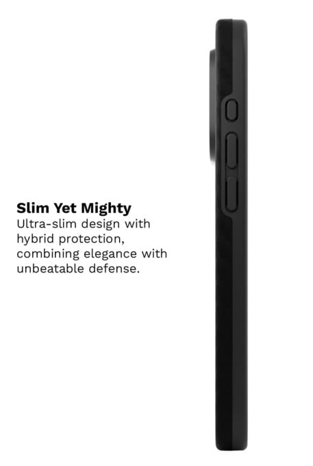 Husa Vetter iPhone 15 Pro Max, Clip-On Compatibil MagSafe, Aramid Fiber, Hybrid Kevlar, Enhanced Protection, Negru