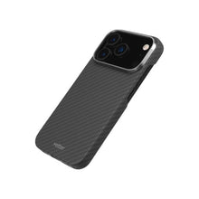 Husa Vetter iPhone 17 Pro, Clip-On MagSafe Compatible, made from Aramid Fiber, Kevlar, Black