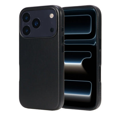 Husa iPhone 17 Pro, leatherUP Class, Refined Touch, MagSafe Compatible, Black