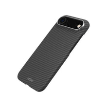 Husa Vetter iPhone 17 Air, Clip-On MagSafe Compatible, made from Aramid Fiber, Kevlar, Black