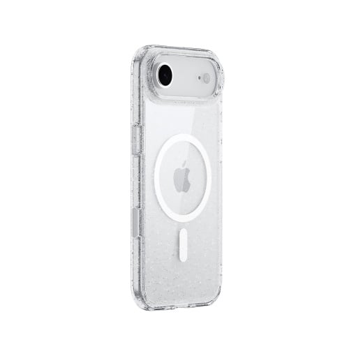 Husa Vetter iPhone Air, MagSafe Compatible, Soft Pro Glitter, Transparent