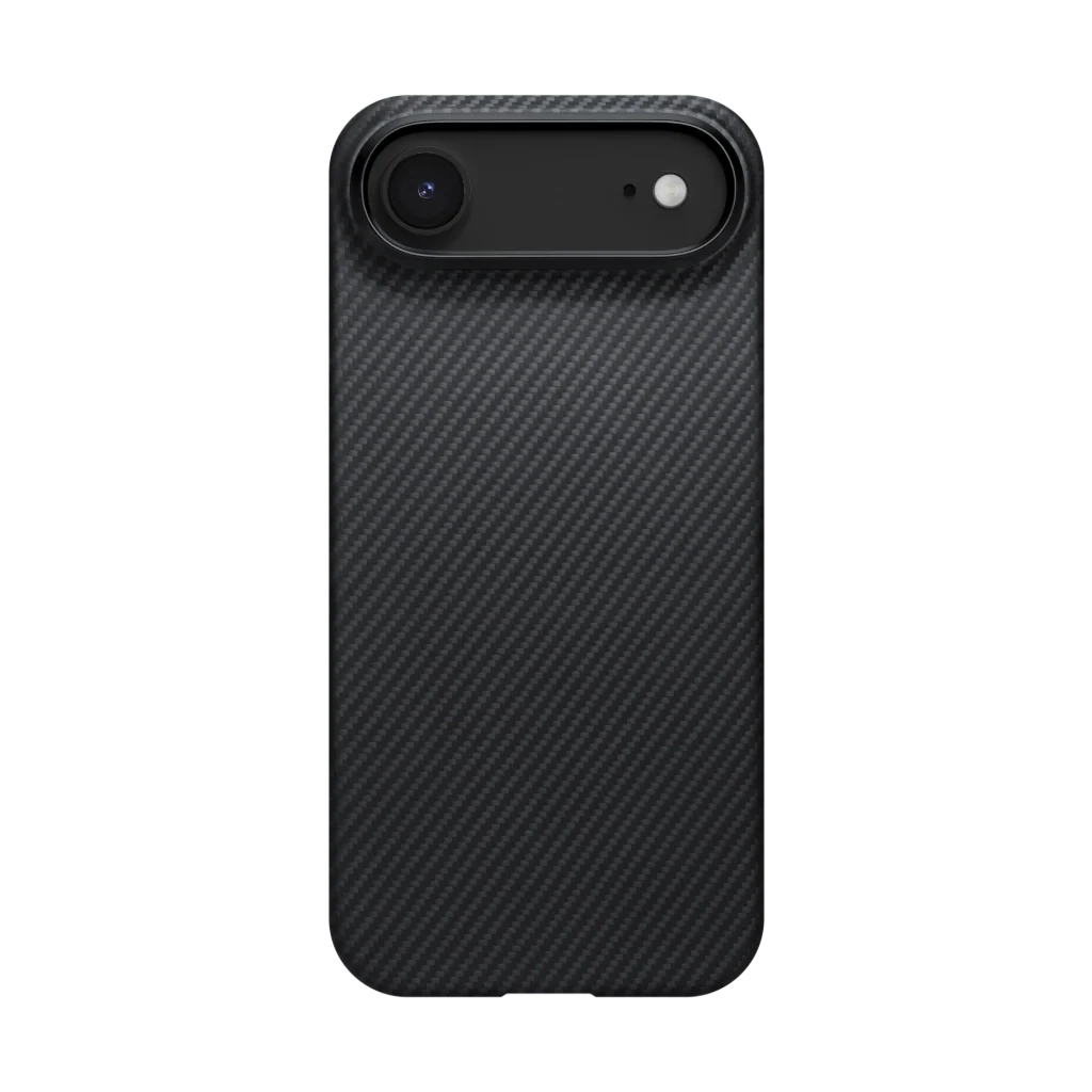 Husa MagEZ 7 Pitaka iPhone 17 Air, Aramida 600D, Negru/Gri, MagSafe, Ultra Slim