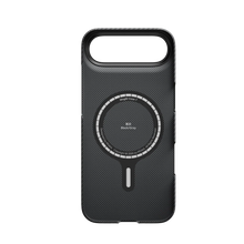 Husa MagEZ 7 Pitaka iPhone 17 Air, Aramida 600D, Negru/Gri, MagSafe, Ultra Slim