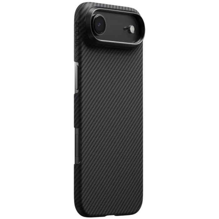 Husa MagEZ 7 Pitaka iPhone 17 Air, Aramida 600D, Negru/Gri, MagSafe, Ultra Slim
