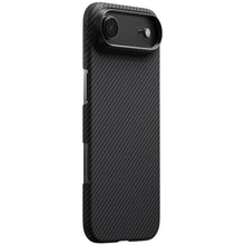Husa MagEZ 7 Pitaka iPhone 17 Air, Aramida 600D, Negru/Gri, MagSafe, Ultra Slim