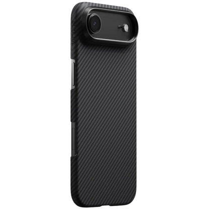 Husa MagEZ 7 Pitaka iPhone 17 Air, Aramida 600D, Negru/Gri, MagSafe, Ultra Slim