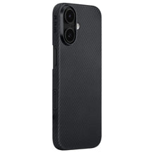 Husa MagEZ 7 Pitaka iPhone 17, Aramida 600D, Negru/Gri, PitaTap™, MagSafe, Ultra Slim