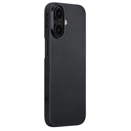 Husa MagEZ 7 Pitaka iPhone 17, Aramida 600D, Negru/Gri, PitaTap™, MagSafe, Ultra Slim